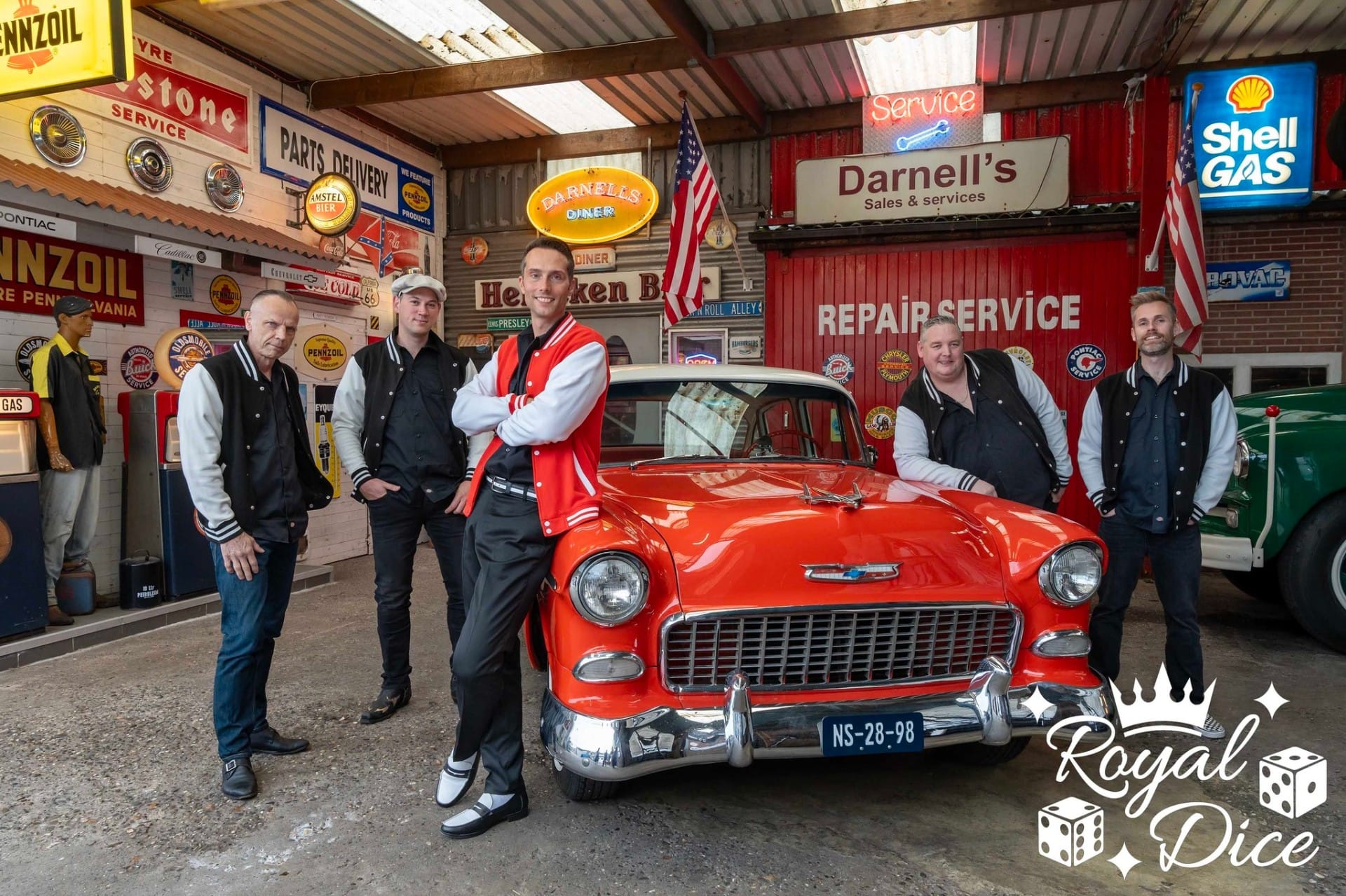 Royal Dice - partyband boeken voor events in België en Nederland